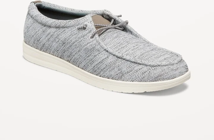 Textured Knit Loafers