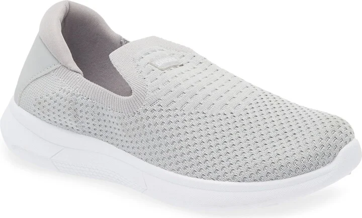 Textured Knit Slip-On Sneaker