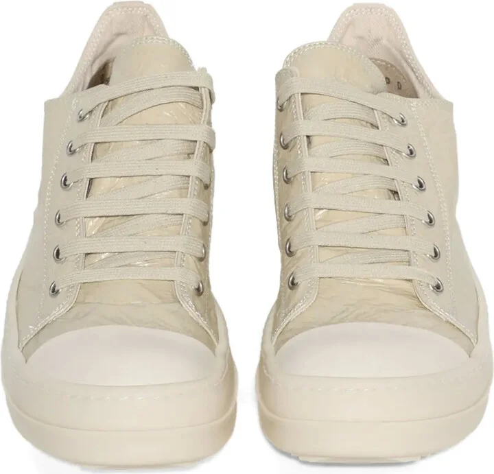 Textured Lace-Up Sneakers - Image 3