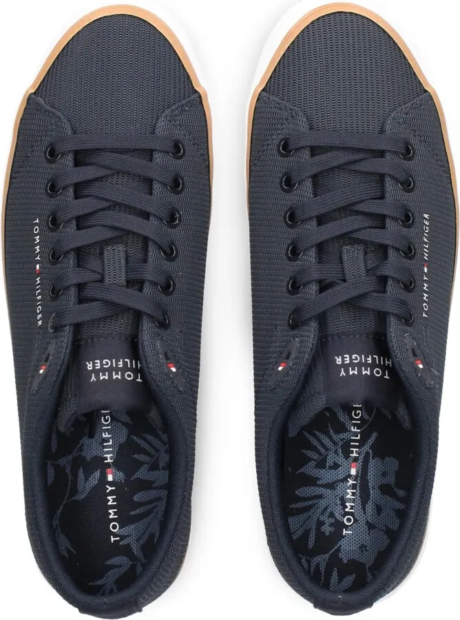 Textured Lace-Up Sneakers - Image 3