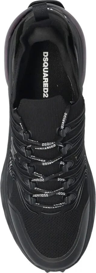Textured Lace-Up Sneakers - Image 3