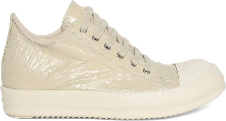 Textured Lace-Up Sneakers