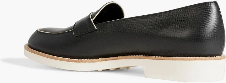 Textured-leather loafers - Image 3