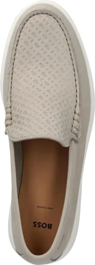 Textured-Leather Loafers - Image 3