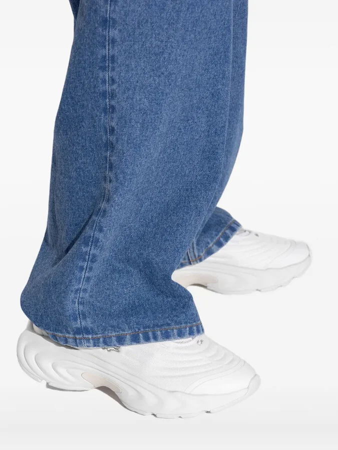 Textured Low-Top Sneakers - Image 5