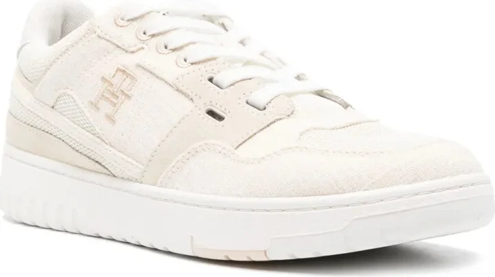 Textured Low-Tops Sneakers - Image 2