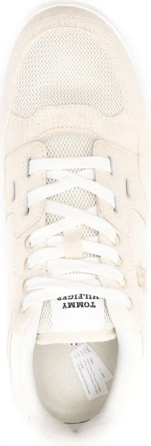 Textured Low-Tops Sneakers - Image 4