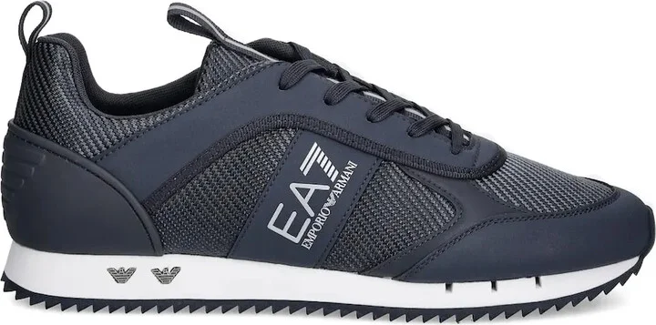 Textured Panel Sneakers