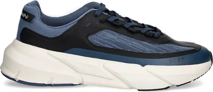 Textured-Panelled Trainers
