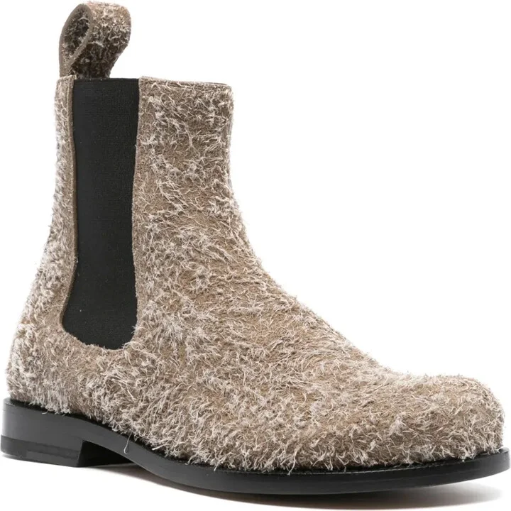 Textured Round-Toe Boots - Image 2