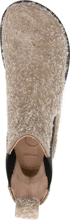 Textured Round-Toe Boots - Image 4