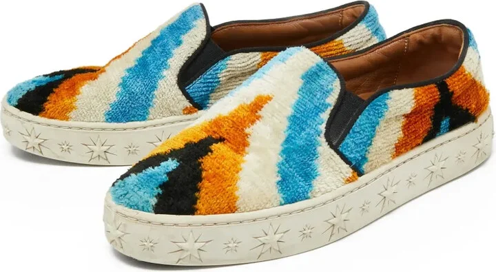 Textured Slip-On Sneakers - Image 3