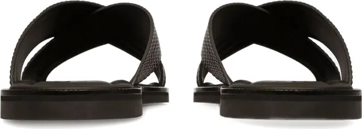 Textured Strap Sandals - Image 2