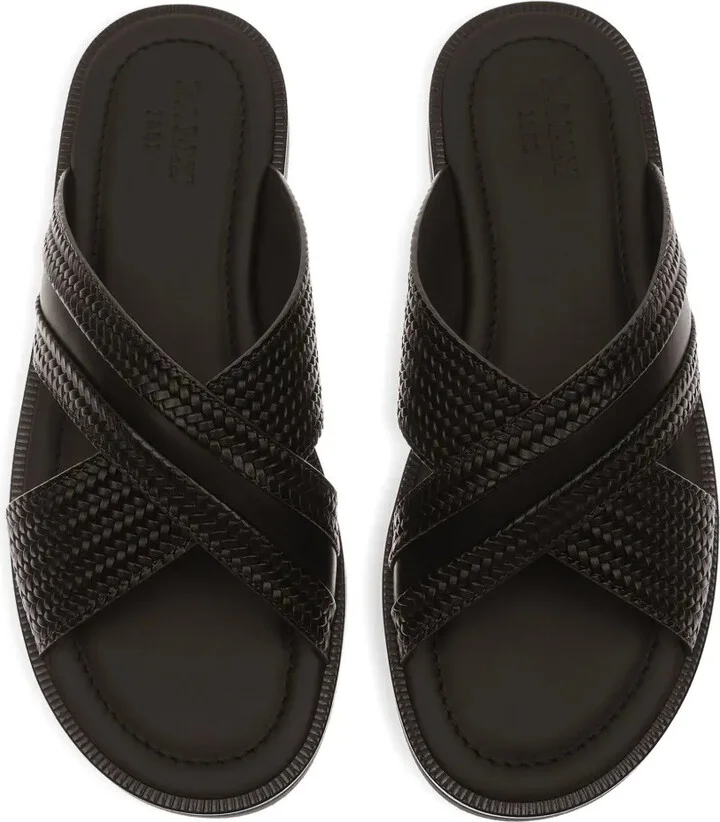 Textured Strap Sandals - Image 3