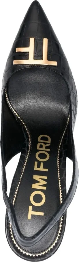 TF logo-detail 110mm pumps - Image 4