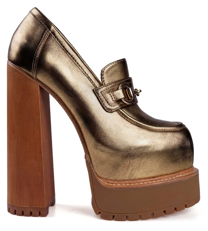 Thai Platform Bit Loafer Pump - Image 9