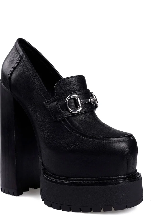 Thai Platform Bit Loafer Pump