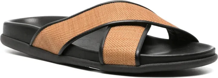 Thais flat leather sandals - Image 2