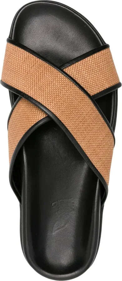 Thais flat leather sandals - Image 4