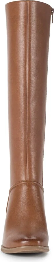 Thalia Knee High Faux Leather Boot - Image 2