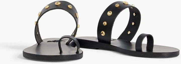 Thalia studded leather sandals - Image 2