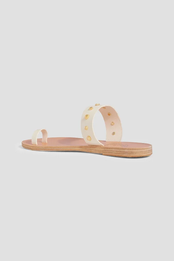 Thalia studded leather sandals - Image 6