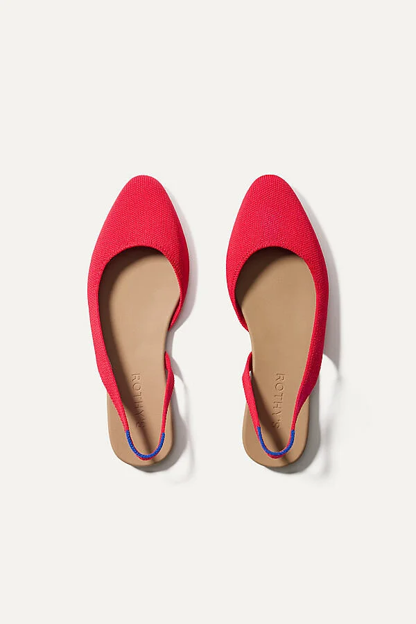 The Almond Slingback Flats