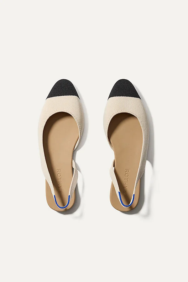 The Almond Slingback Flats