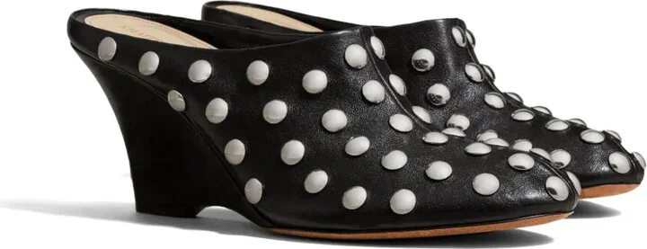 The Apollo stud-embellished mules - Image 2