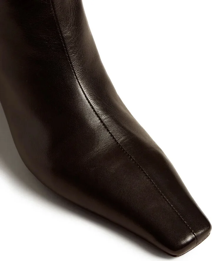 The Arizona 50mm leather ankle boots - Image 4