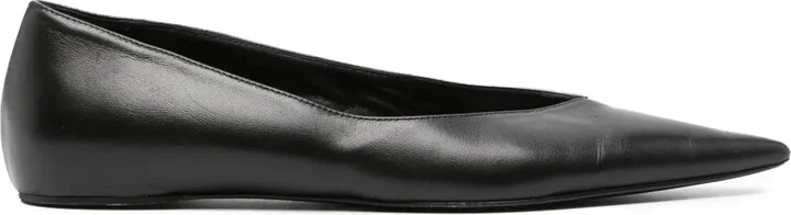 The Asymmetric ballerina shoes