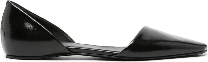 The Asymmetric d'Orsay ballerina shoes