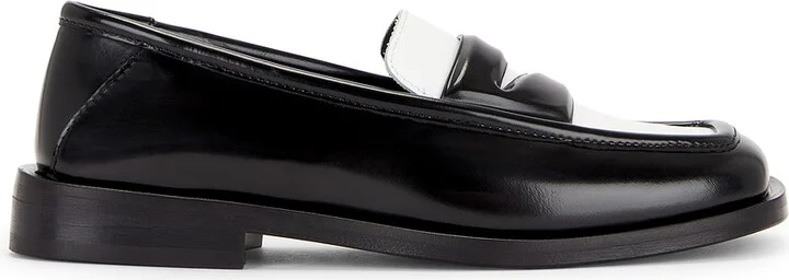 THE ATTICO Amanda College Loafer in Black