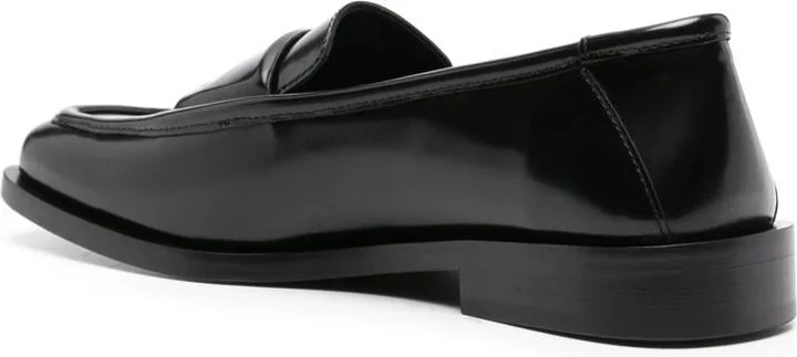 The Attico Amanda Leather Loafers - Image 3