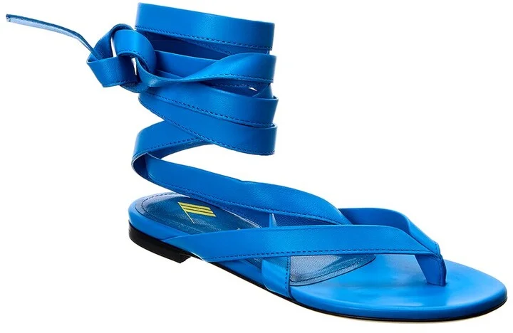 The Attico Beth Leather Sandal