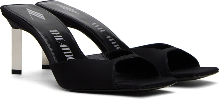 The Attico Black Adele Mules - Image 4