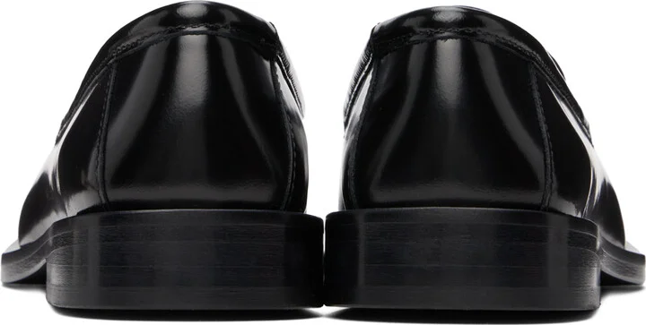 The Attico Black Amanda Loafers - Image 2