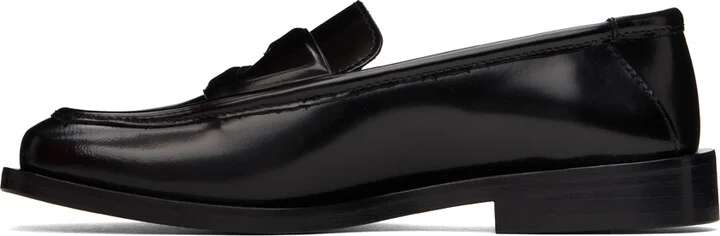 The Attico Black Amanda Loafers - Image 3