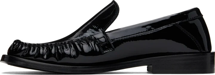 The Attico Black Charles Loafers - Image 3