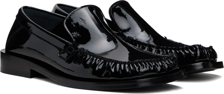 The Attico Black Charles Loafers - Image 4