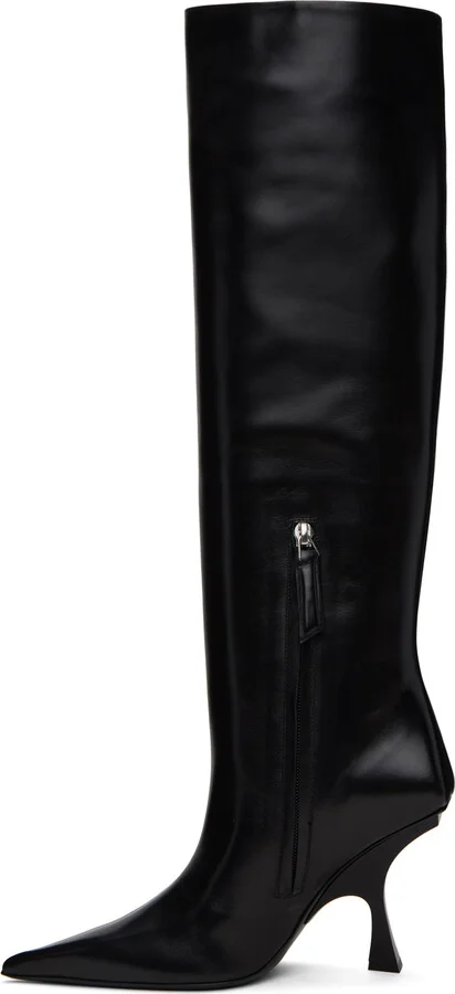 The Attico Black Ester Boots - Image 3