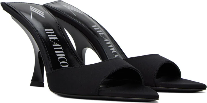 The Attico Black Ester Heels - Image 4