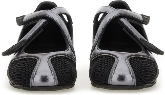 The Attico Black Floor 01 Ballerina - Image 3