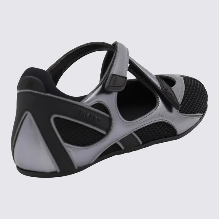 The Attico Black Floor 01 Ballerina - Image 2