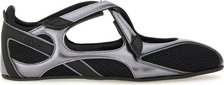 The Attico Black Floor 01 Ballerina