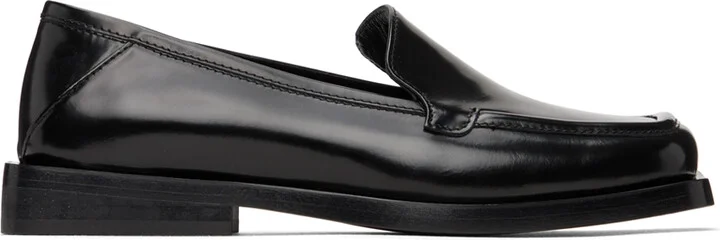 The Attico Black Micol Loafers