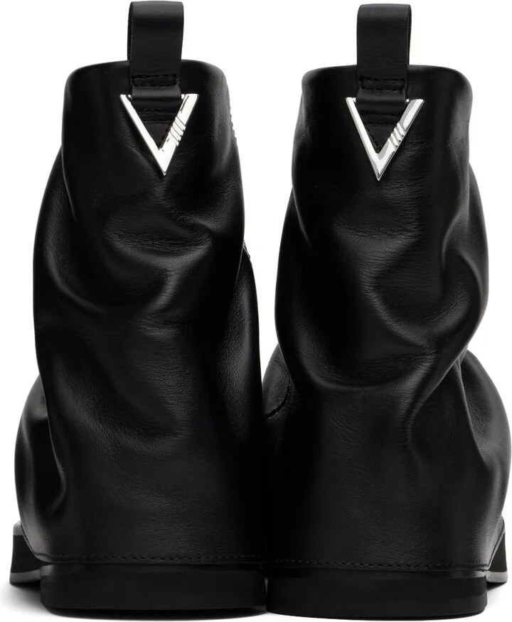 The Attico Black Mini Robin Combat Boots - Image 2