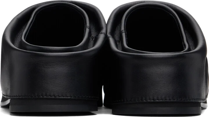 The Attico Black Mini Robin Sabot Slip-on Loafers - Image 2