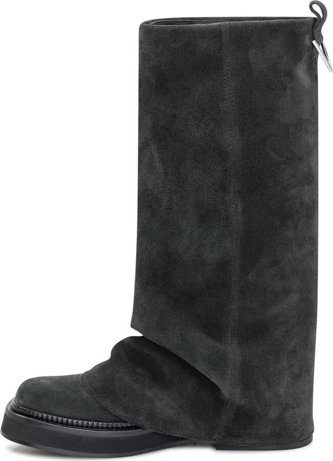 The Attico Black Suede Boot The Attico - Image 4