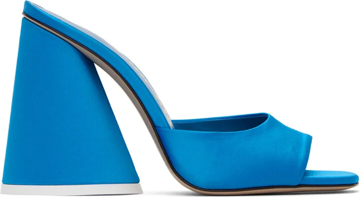 The Attico Blue Luz Mules